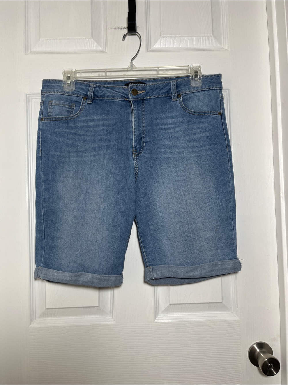 d. jeans Light Blue Denim Bermuda Shorts